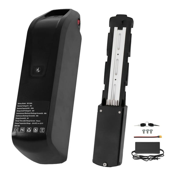 5-Pin 36v 20.4ah Ebike Battery 40A BMS XT60 Lithium ion Battery for Electric Bike Scooter