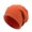 Orange, variant on Winter Beanies Fashion Women Keep Warm Winter Casual Knitted Hat Wool Hemming Hat Ski Hat