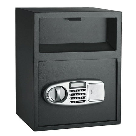 Digital Drop Depository Safe - Ktaxon Home Office Digital Safe Box Depository Drop Deposit Front Load Cash Vault Lock