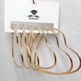 thumbnail image 1 of par/set de pendientes de serpiente y mariposa a la moda, pendientes de aro de perlas para mujer, accesorios de joyería Deng Xun unisex, 1 of 2
