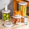 thumbnail image 3 of YAOMOBB Water Filter for Washing Vegetables And Fruits Vacuum Seal Food Container Jar Electric Pump for Convenient Kitchen Fridge Storage, 3 of 7