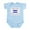 Sky Blue, variant on CafePress - Daddy's Little Salvadoran Princess Infant Bodysuit - Baby Light Bodysuit, Size Newborn - 24 Months