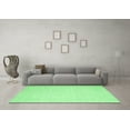 thumbnail image 3 of Ahgly Company Indoor Rectangle Abstract Emerald Green Contemporary Area Rugs, 8' x 12', 3 of 4