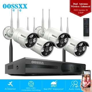 OOSSXX Security Camera Systems Walmart