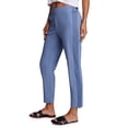 thumbnail image 2 of RBX Active Women's Ribbed Side Woven Ankle Pant With Pockets, 2 of 6