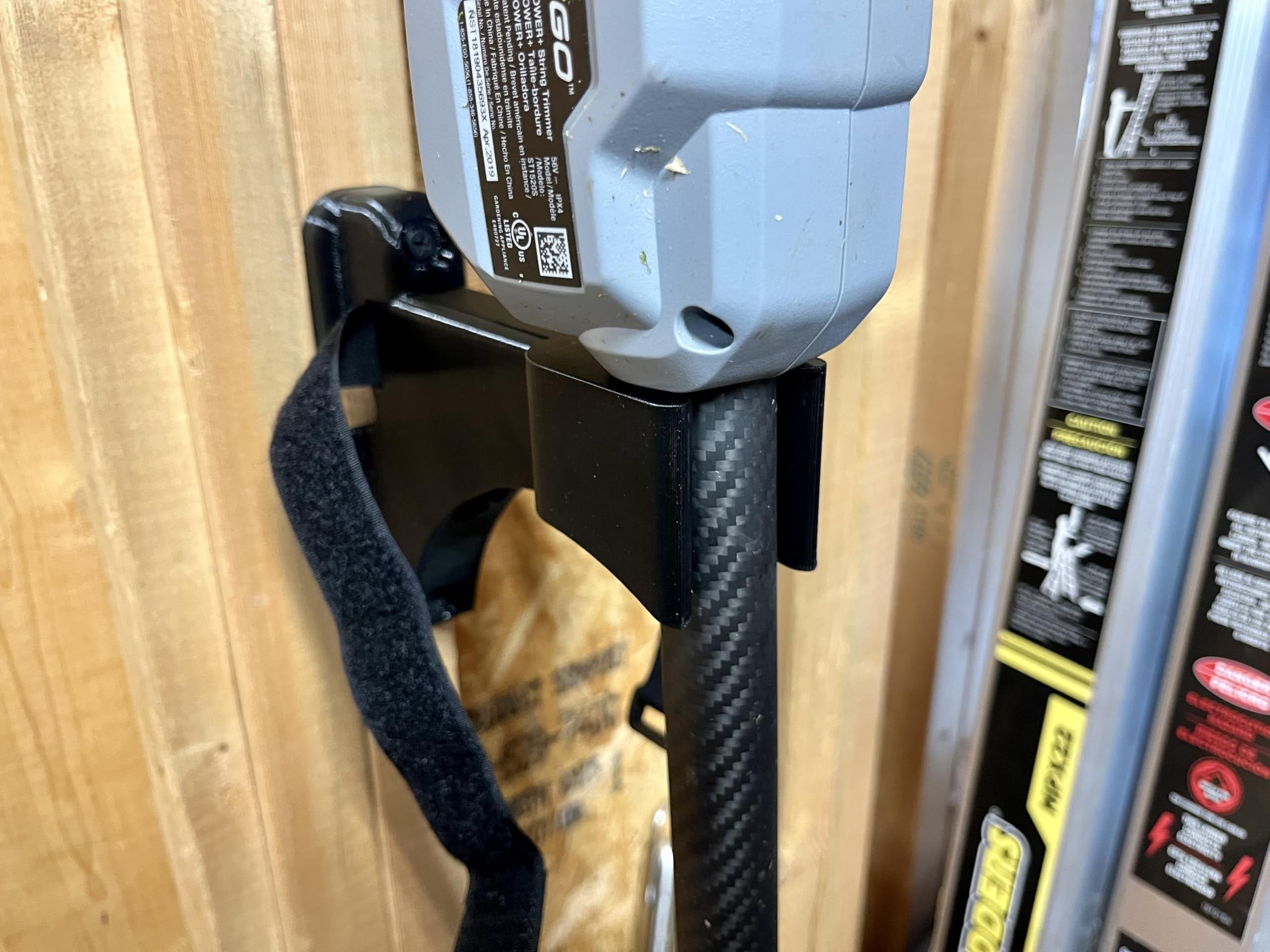 Ego String Trimmer Weed Eater, Tiller, Cultivator, Pole Saw, Wall Hook Mount Bracket for Ego 56V