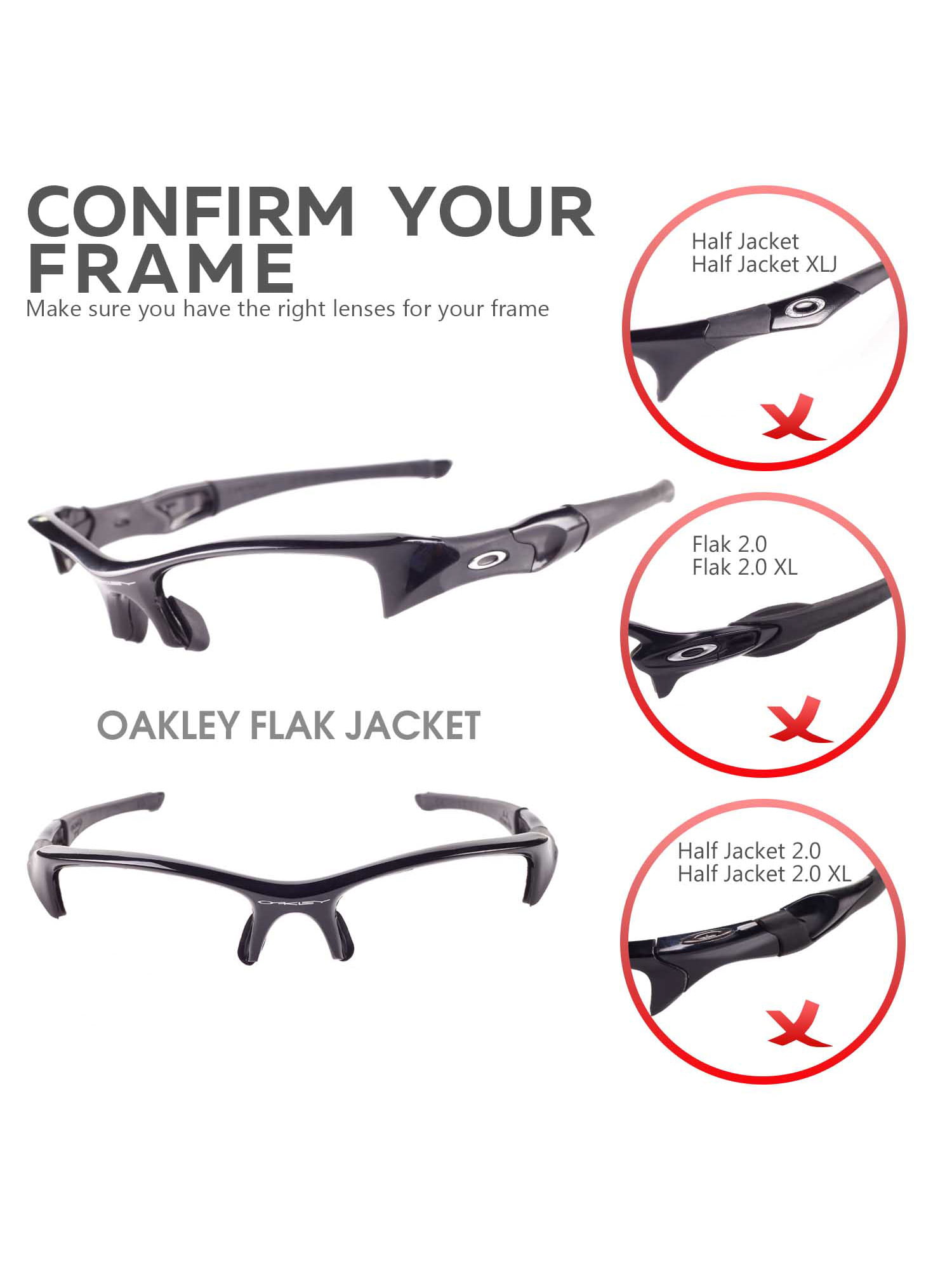 oakley clear lenses flak jacket