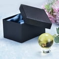 thumbnail image 3 of Uxcell 60mm/2.4" K9 Crystal Ball Decorative Ball with Gift Box and Crystal Stand Yellow 1 Set, 3 of 5