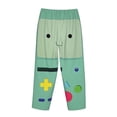 thumbnail image 5 of BMO Adventure Time Women's Pajama Pants Lounge Daily Novelty Cozy Sleep Bottoms Pants Sleepwear With Pockets, 5 of 8