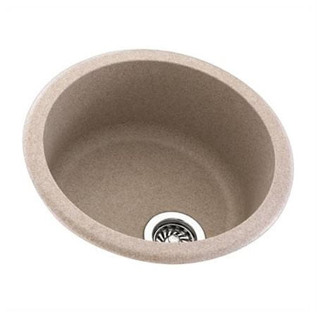 Metropolitan 18 5 X 18 5 Round Bowl Kitchen Sink Caraway Seed
