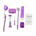 thumbnail image 3 of Portable, Individual Size for On-the-Go Oral Care Folding Travel Toothbrush with Case, 3 of 6