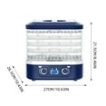 thumbnail image 3 of HIBIBUD 2026 New Food Freeze Dryer Machine for Home,Digital Freeze Dryer,Multi-Layer Fruit Freeze Dryer,Adjustable Temperature Meat Freeze Dryer,Compact Food Dehydrator for Home Kitchen, 3 of 7