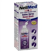 NeilMed NasaMist All in One Multi Purpose Nasal Saline Spray 6.3 oz