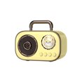 thumbnail image 1 of Portable Retro Altavoz Bluetooth Sistema de Sonido, Subwoofer Doméstico Inalámbrico Pequeño con Salida de 5W Y Batería de 500Mah, Mini Diseño Portátil para Viajes Al Aire Libre Y Regalo, 1 of 3