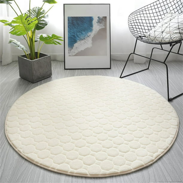 zanvin Round Rug for Living Room, Ultra Soft Modern Area Rugs Rug