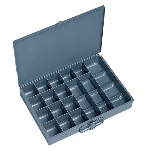 DURHAM MFG 22795IND Small Compartment box, 17 opening, for small part