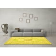 thumbnail image 3 of Ahgly Company Indoor Rectangle Persian Yellow Bohemian Area Rugs, 8' x 12', 3 of 4