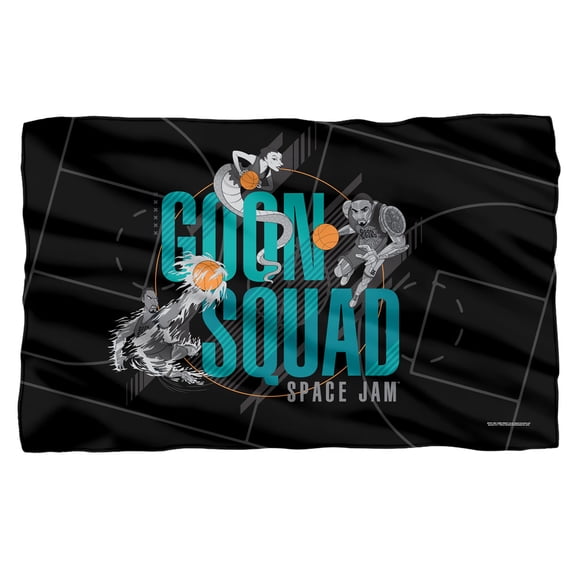 Space Jam: A New Legacy Goon Squad Court Fleece Blanket 36' x 58',Goon Squad Court