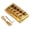 Gold, variant on Bass Guitar Bridge Bass Bridge Assembly Replacement Vintage Style 5 String Bass Bridge Electric Bass Guitar Accessory