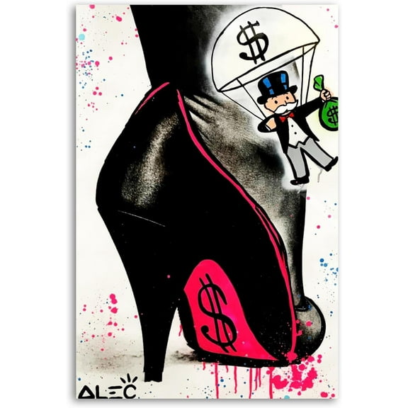Alec-Monopolys Millionaire Canvas Art Poster And Wall Art Picture Print Modern Family Bedroom Decor Posters