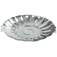 thumbnail image 2 of Norpro 176C Stainless Steel Vegetable Steamer, 7.75 inch, Silver, 2 of 2
