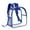 HK2980, variant on Mochila transparente con función de mochila escolar visible, mochila para exteriores, bolsa de almacenamiento de PVC múltiple