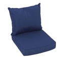 thumbnail image 1 of Outdoor Deep  Set, Deep  Bottom and Back Cushion for Patio Furniture, Outdoor Chair Cushions with Removable Cover for Patio Furniture, Rattan Sofas, Wooden Chairs, 1 of 7