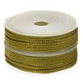 thumbnail image 1 of 2uds Torcido Nylon Cordel Hilo Rebordear Cordón 3mm 7M/23 Pies Extrafuerte Trenzado Nylon Cuerda para Fabricación Pulseras Joyería Fabricación, Ejército Verde, 1 of 6