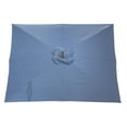 thumbnail image 4 of Donglin Furniture 9 ft. Aluminum Market Solar Patio Umbrella Navy Blue, 4 of 5