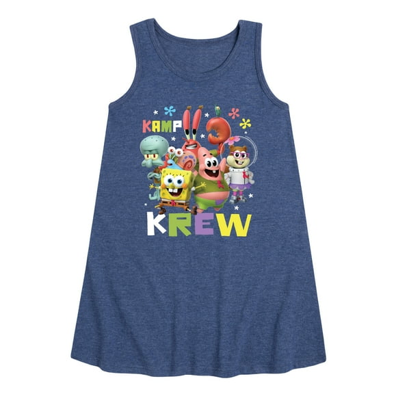 Kamp Koral - Kamp Krew - Toddler & Youth Girls A-line Dress