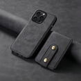 thumbnail image 5 of Dteck Leather Wallet Case for iPhone 16 Pro Max Case with Card Holder 2 in 1 Detachable Back Cover, iPhone 16 Pro Max Magnetic Case Compatible with MagSafe,Black, 5 of 5