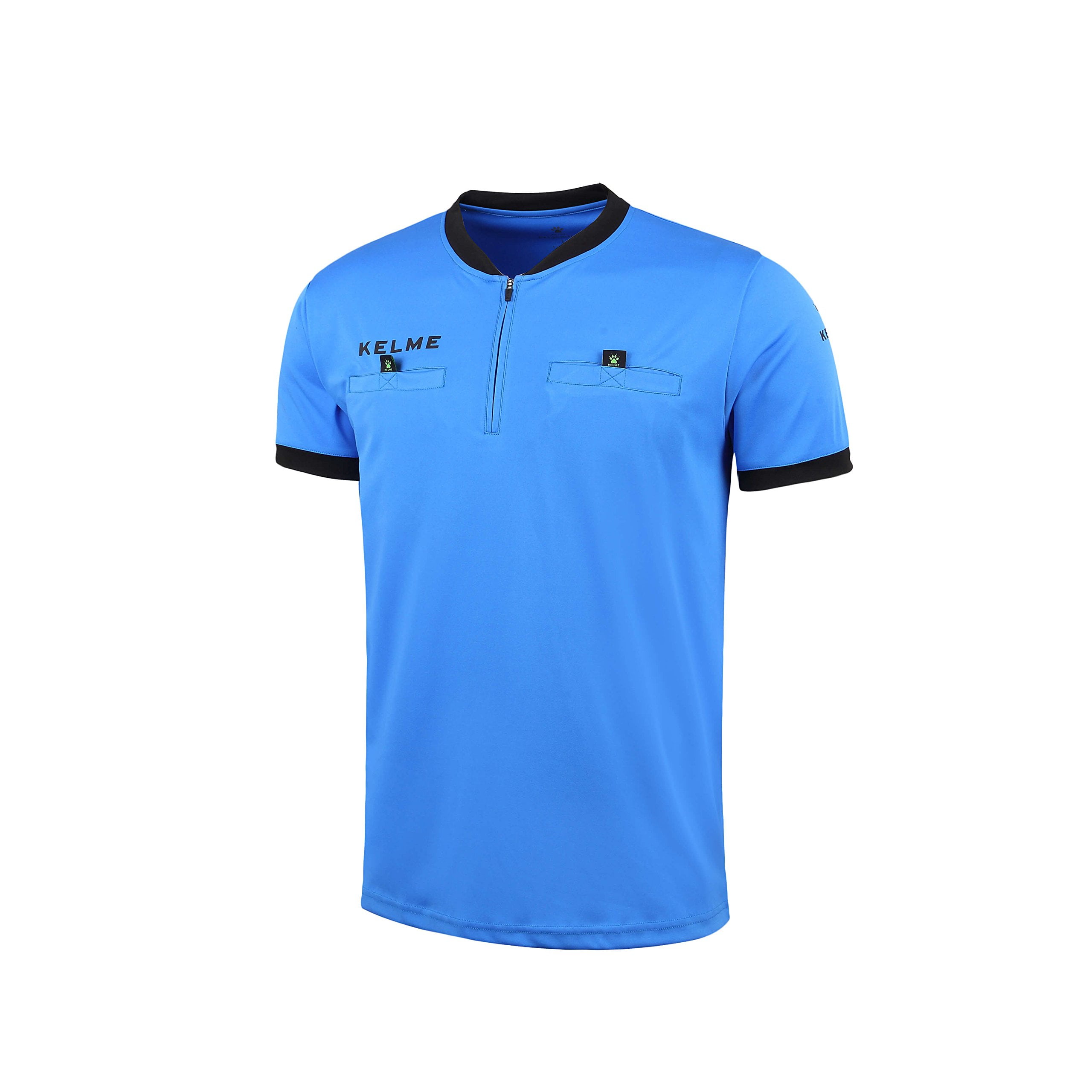 KELME Pro Soccer Referee Jersey Uniform Short Sleeve - Includes Ref Shirt