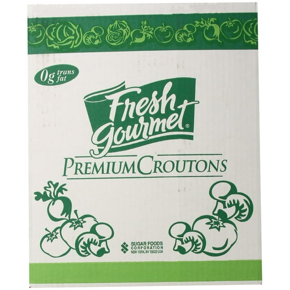 Fresh Gourmet Premium Croutons, Seasoned, 10 Pound