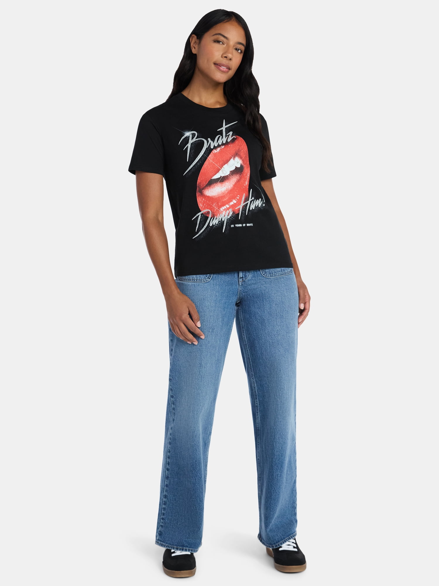 Bratz Women's Graphic Tee with Short Sleeves, Sizes XXS-XXL