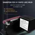 thumbnail image 2 of TFixol 35W 7000RPM Fixed Angle Auto Cutter Sharpener Belt Sander DIY Polishing Machine Multi-function Mini Desktop Belt Sander Machine, 2 of 7