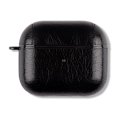thumbnail image 2 of Cateissary Estuche protector de cuero para auriculares, cubierta profesional, mosquetón de Metal a prueba de golpes, regalo Visual para mujeres y hombres, Electrónica Negro, 2 of 6