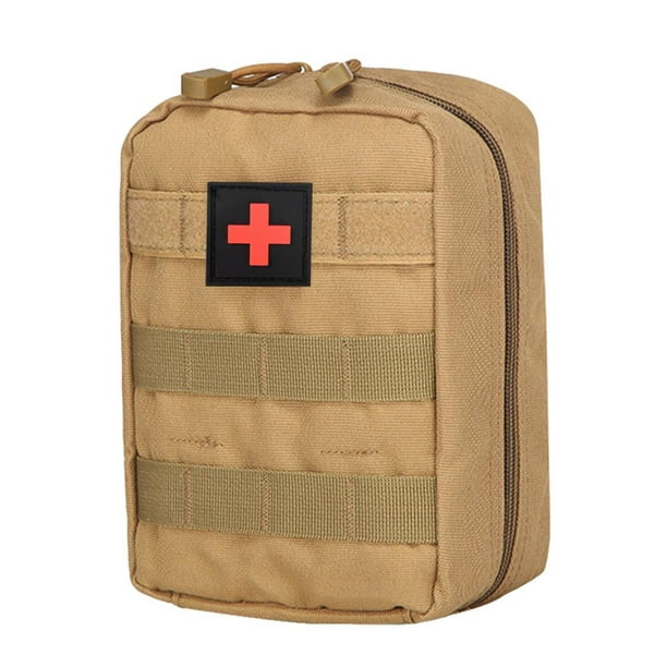 bolsa al aire libre Riñonera médica impermeable para primeros auxilios para acampar Molle SOS Pack (barro) Barbie Nuevos Originales