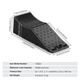 thumbnail image 4 of 20,000-Lb (9-ton) single-unit vehicle maintenance ramp - 5.5-inch tall, sturdy tire ramp for routine vehicle maintenance, 4 of 8