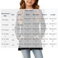 thumbnail image 4 of YUANxueke Girls Ribbed Knit Tunic Tops with Side Pockets Crewneck Long Sleeve Side Split Hem Casual Tops for 5-15 Years, 4 of 6