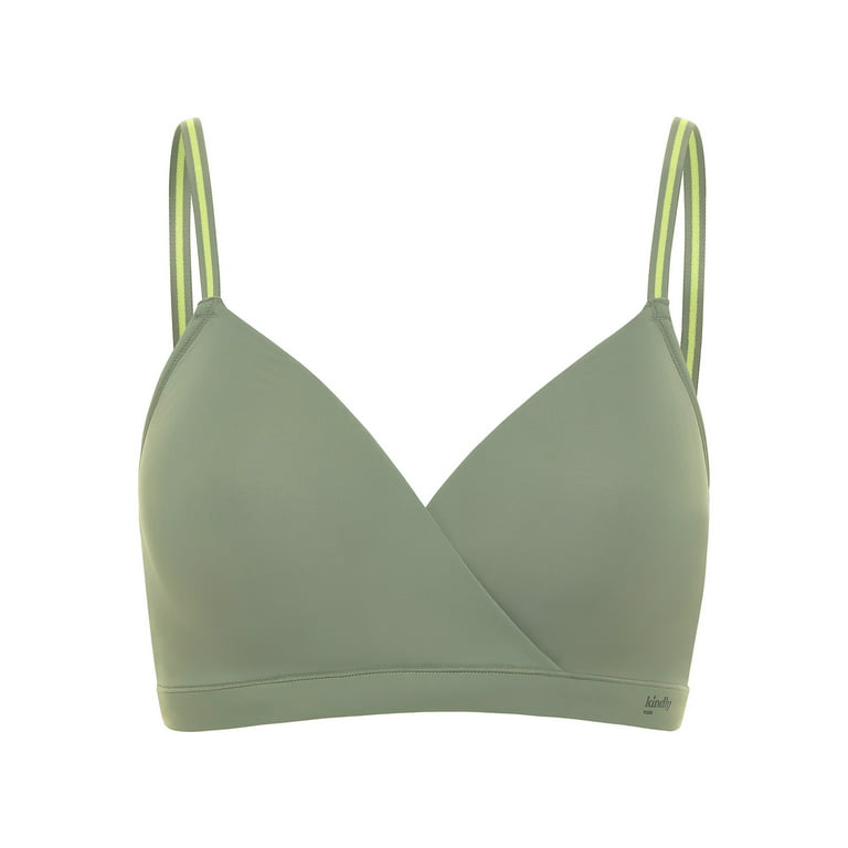 Samickarr Wireless Full Coverage Bra For Women Small Cup Two-row Breathable  Causual Wire Free Daily-Comfort With Soft Support Underwear
