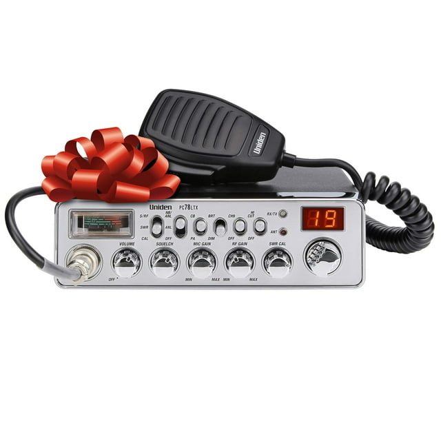 Radio CB Uniden PC78LTX para camioneros de 40 canales con medidor de ROE