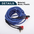 thumbnail image 4 of Cables de Amplificador de Audio para Automóviles Unique Bargains 5m 16.4ft Compatible con Cableado Completo de Amplificador Azul 1 Pcs, 4 of 6