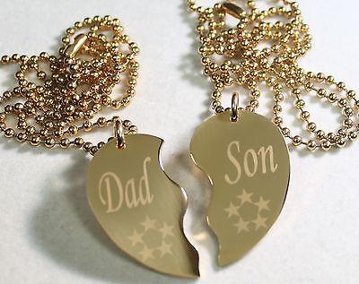 father and son gold chains