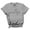 Heather Light Gray, variant on Inkmeso Women Quote Top Cute But Psycho Graphic Print Tee T-Shirt