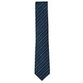 thumbnail image 3 of Kenneth Cole Cravate Auto-Nouée à Rayures Mixtes Indigo pour Hommes, Bleu, Taille Unique, 3 of 3