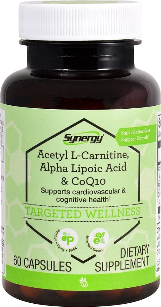 Vitacost CoQ10 + Alpha Lipoic Acid + Acetyl LCarnitine HCl 60