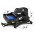 thumbnail image 2 of INTBUYING 3D Pneumatic Vacuum Sublimation Heat Press Machine with 9.8*15inch Plate for Garment Mug, 2 of 12