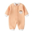 thumbnail image 3 of Esaierr Newborn Baby Boys Girls Rompers Bodysuit Jumpsuit Infant Unisex Fall Winter One-Piece Romper Clothes for 1-24 Months, 3 of 7