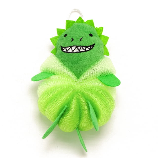 Pelota de baño para niños, bonita pelota de baño de dibujos animados, suave, con forma de flor, para baño, bonita y práctica
