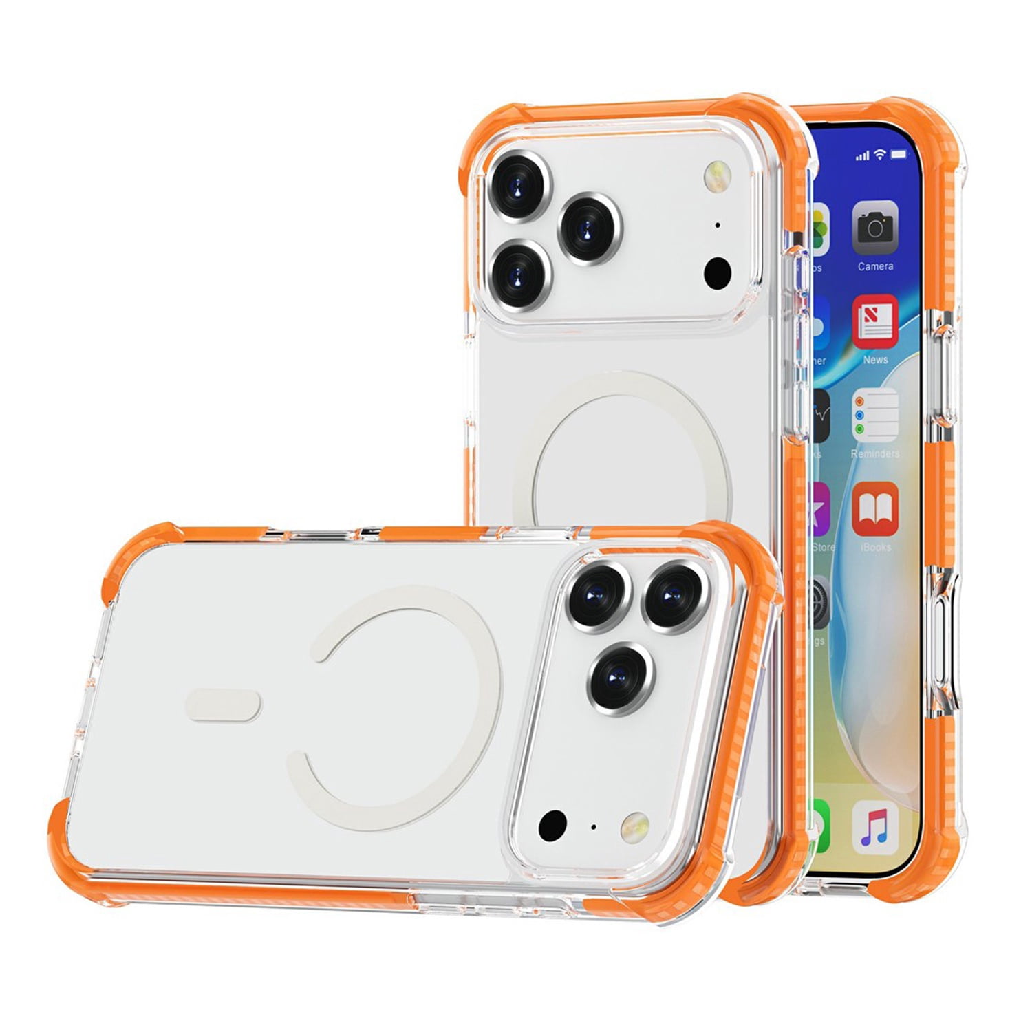 TPU Mesh Sport Case with Wireless Charging for iPhone 17 Pro Max